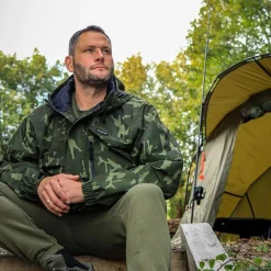 Veste Homme Sonik Lightweight Jacket Camo - Vert