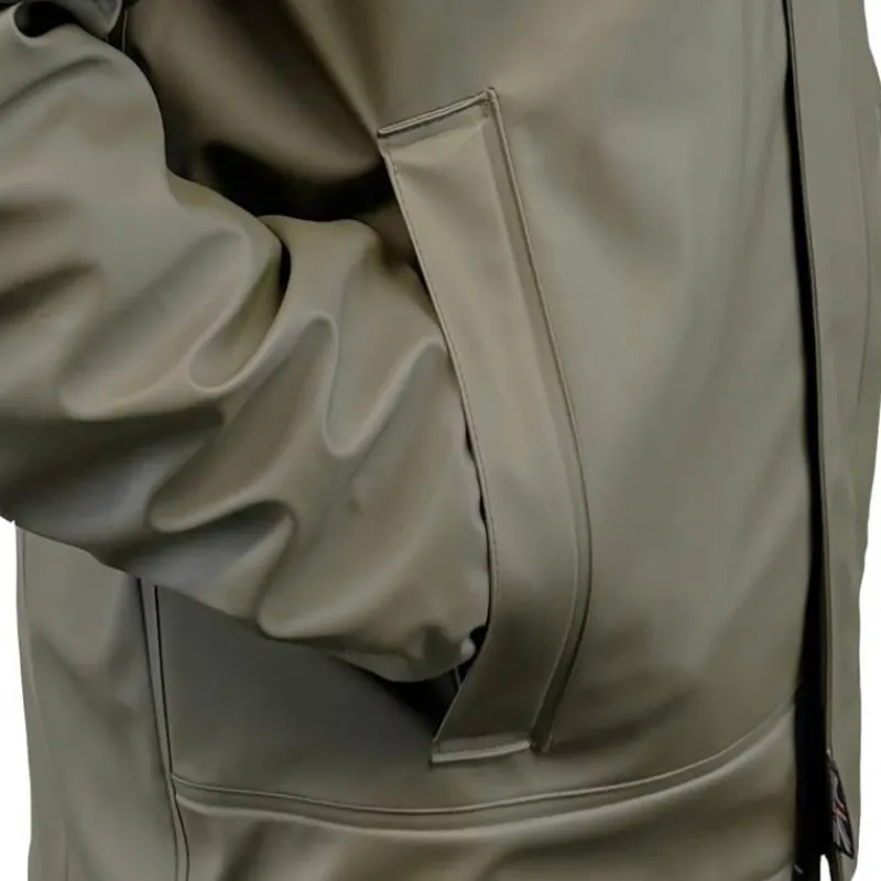 Vass Vestes De Pêche^Veste Homme Team 220 Unlined Jacket Waterproof - Kaki