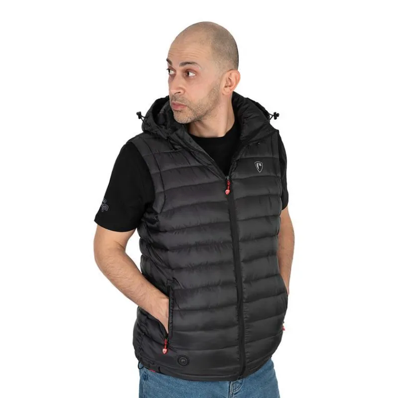 Fox Rage Vestes De Pêche^Veste Sans Manche Homme Heated Gilet - Noir