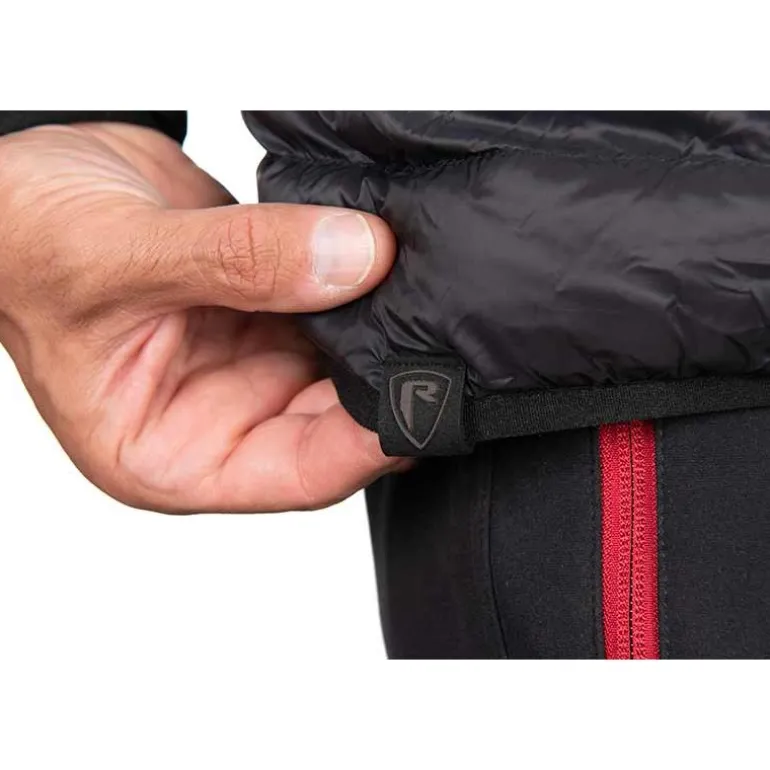 Veste Sans Manche Homme Fox Rage Pro Series Reversible Lightweight Quilted Gilet - Noir/Rouge