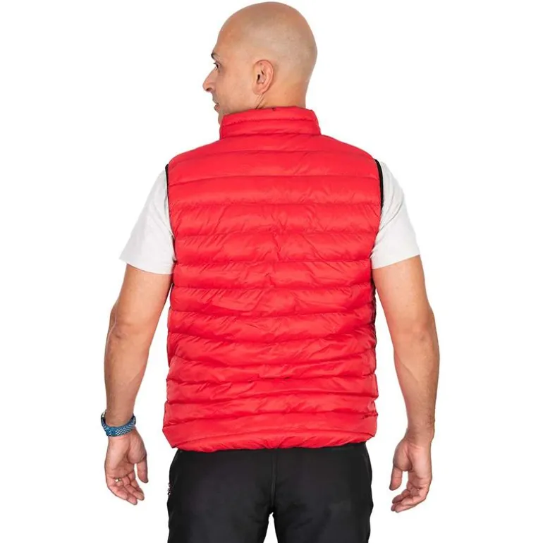 Veste Sans Manche Homme Fox Rage Pro Series Reversible Lightweight Quilted Gilet - Noir/Rouge