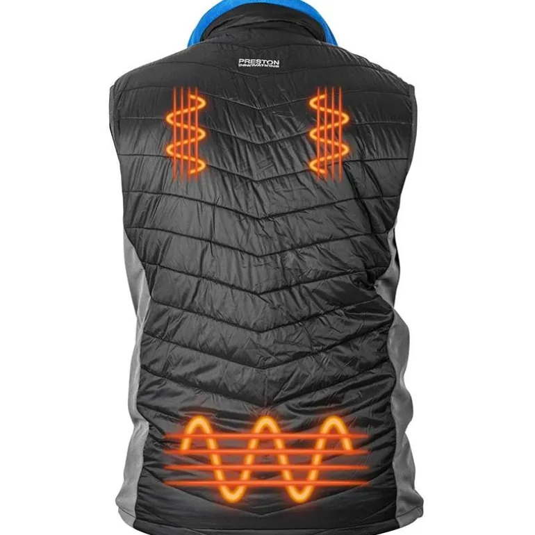 Veste Sans Manche Homme Preston Innovations Thermatech Heated Gilet - Noir