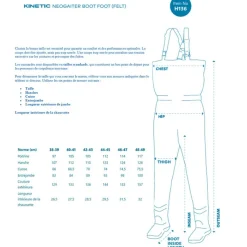 Kinetic Wading|Wading^Waders Néoprène Neogaiter F - Olive