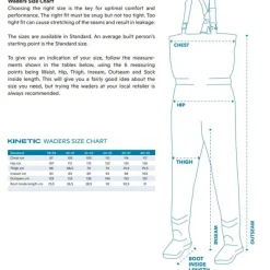 Kinetic Wading|Wading^Waders Néopréne Neorush Bootfoot