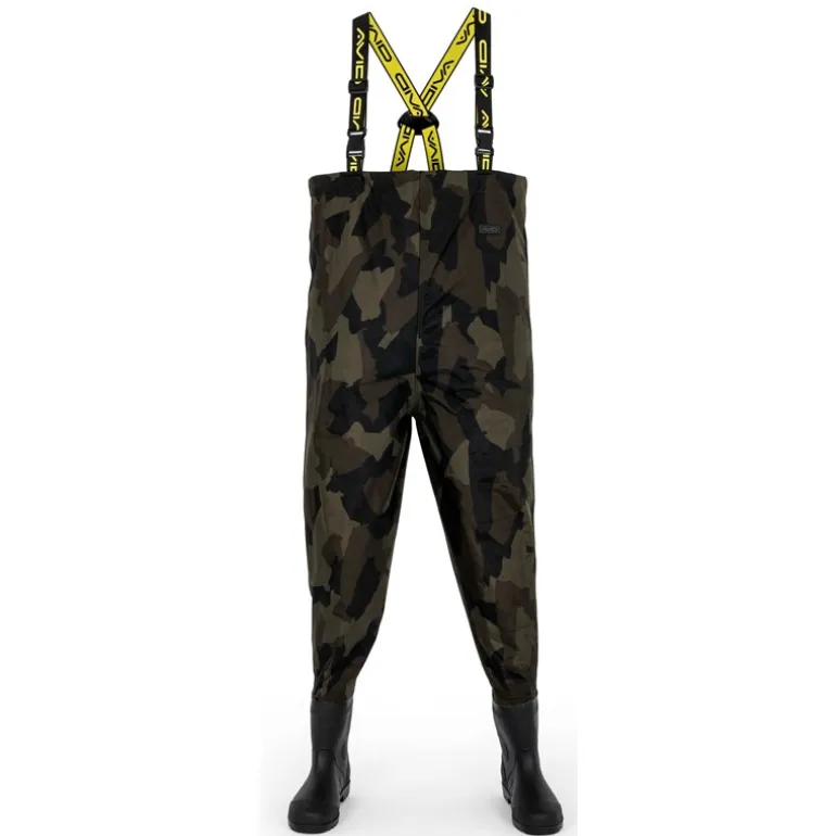 Waders Pvc Avid Carp Distortion Active-Lined Chest Waders