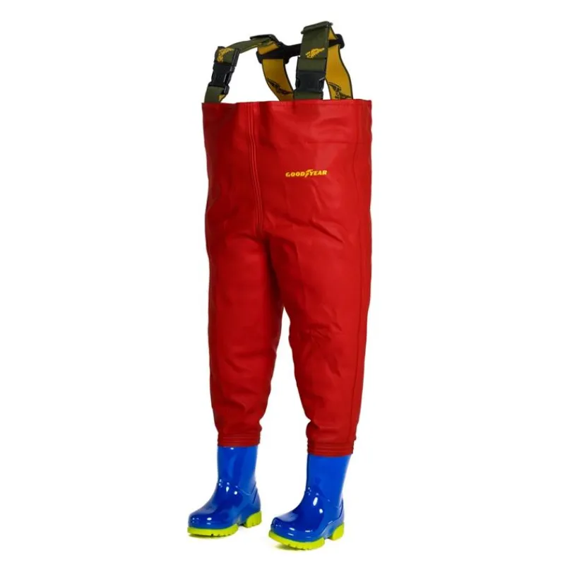 Good Year Kidsplay Wading|Wading^Waders Pvc Junior Pompier