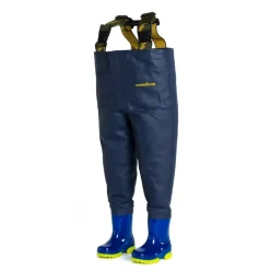 Good Year Kidsplay Wading|Wading^Waders Pvc Junior Marin