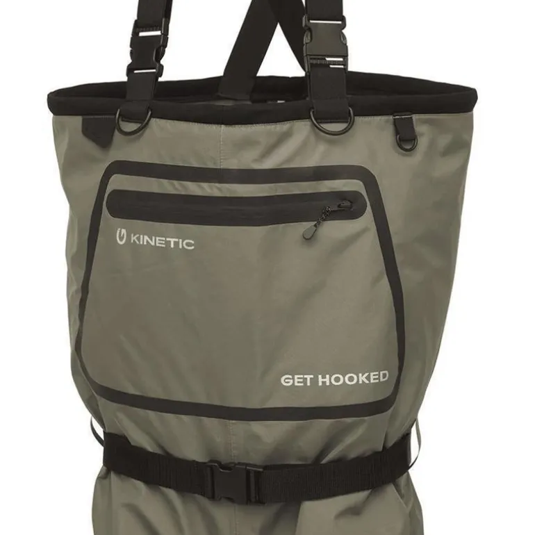 Waders Stocking Kinetic Drygaiter Ii St. Foot - Olive
