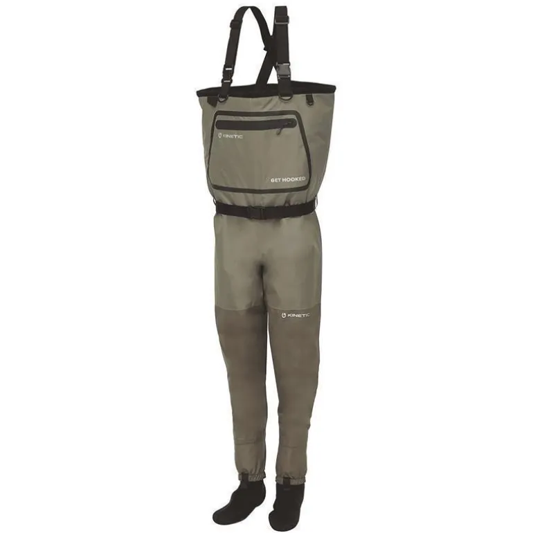 Waders Stocking Kinetic Drygaiter Ii St. Foot - Olive