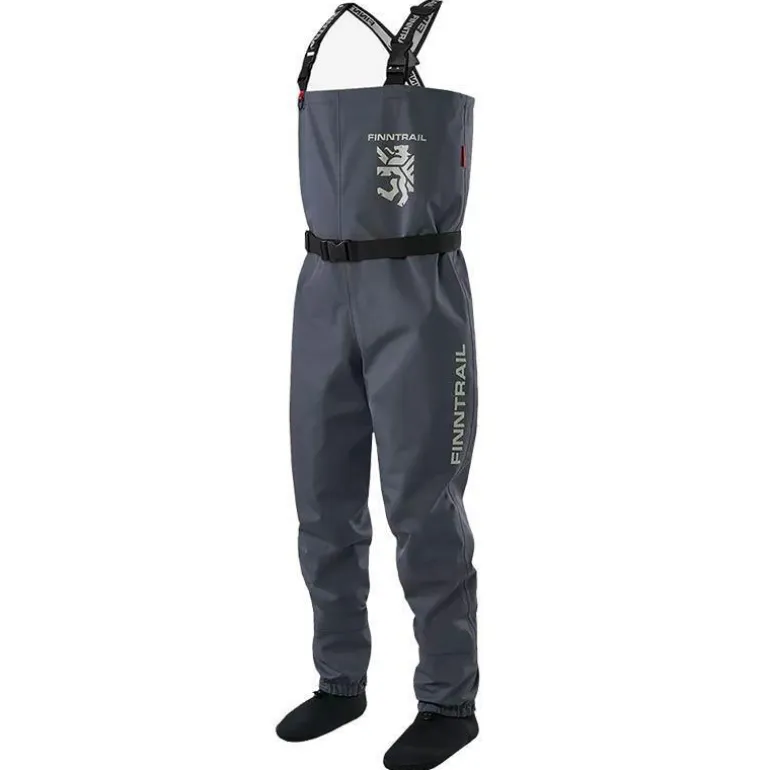 Waders Stocking Respirant Finntrail Timber - Dark Grey