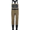 Waders Stocking Respirant Grundéns Boundary Zip Stockingfoot Wader Stone/Otter