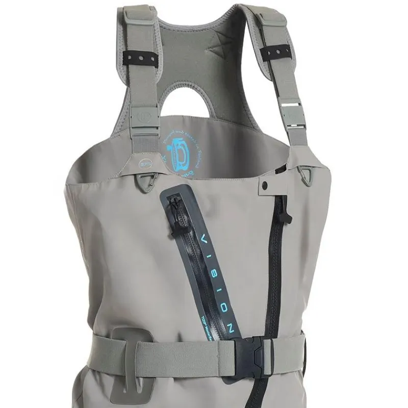 Vision Wading|Wading^Waders Stocking Respirant Scout Pro Zip Waders